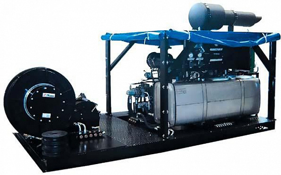 Дизельная гидростанция для питания насосов Dragflow - DP 400
